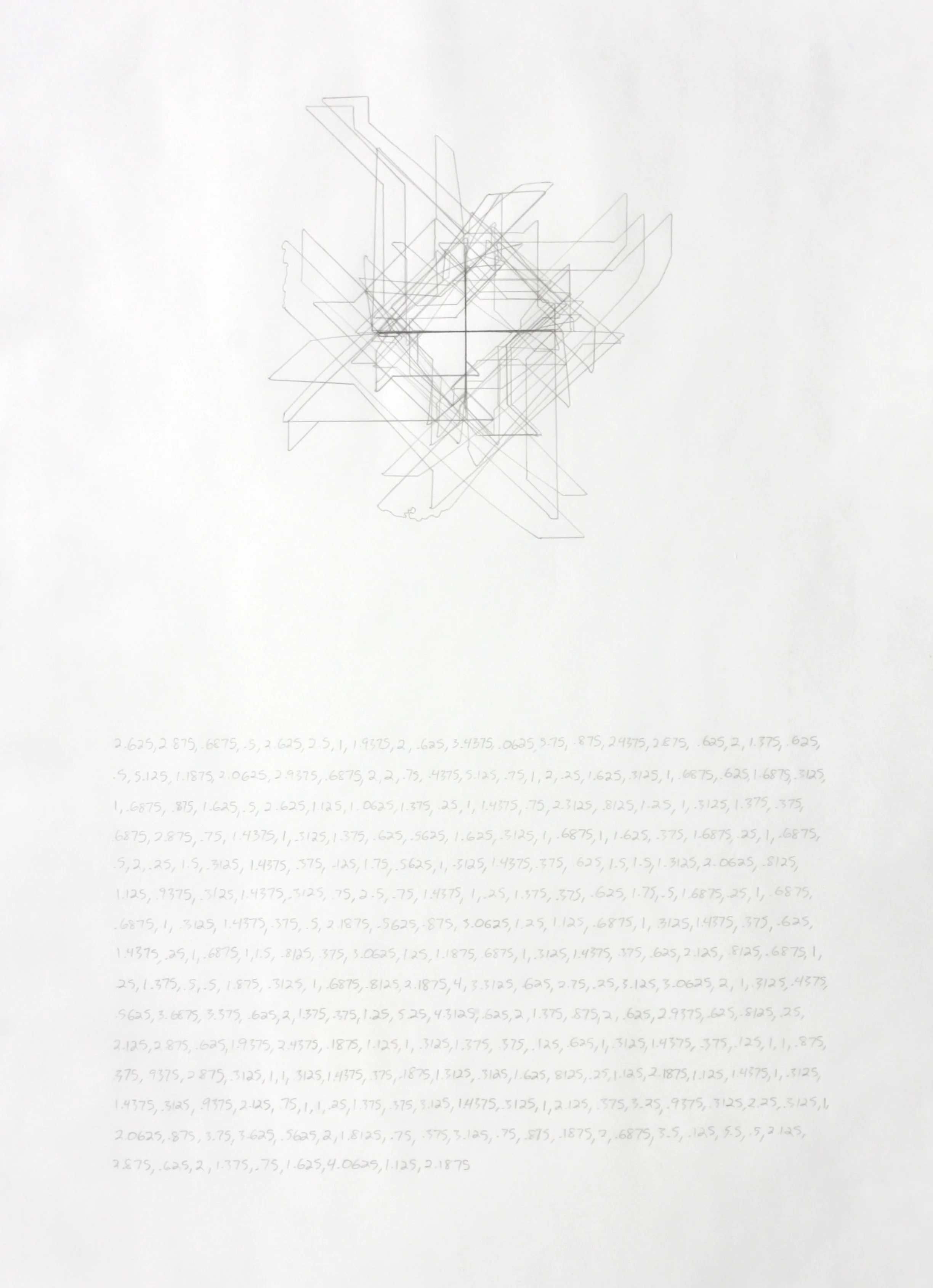 Lewittian Axis: J (detail)