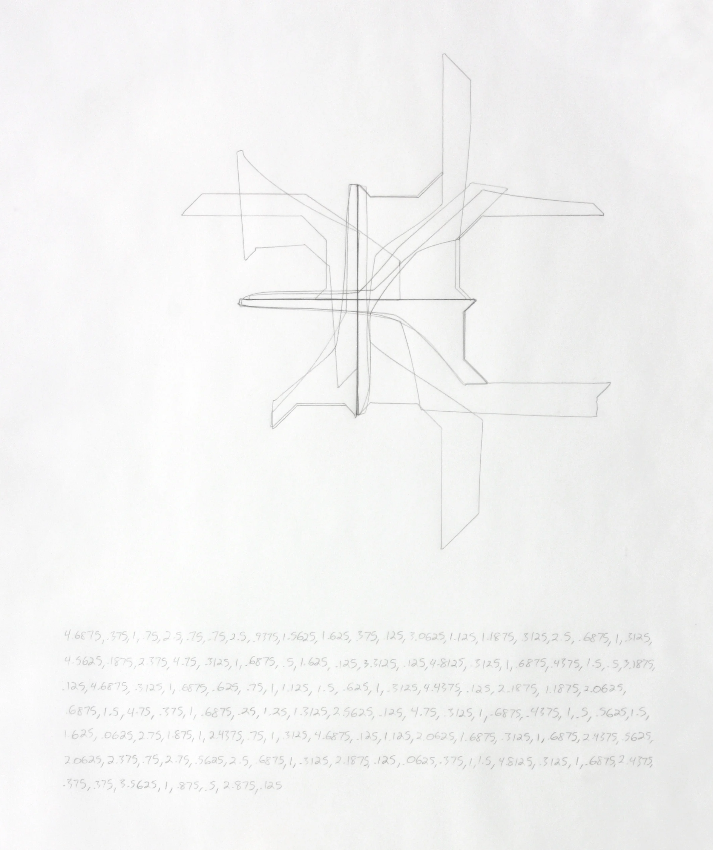 Lewittian Axis: B (detail)