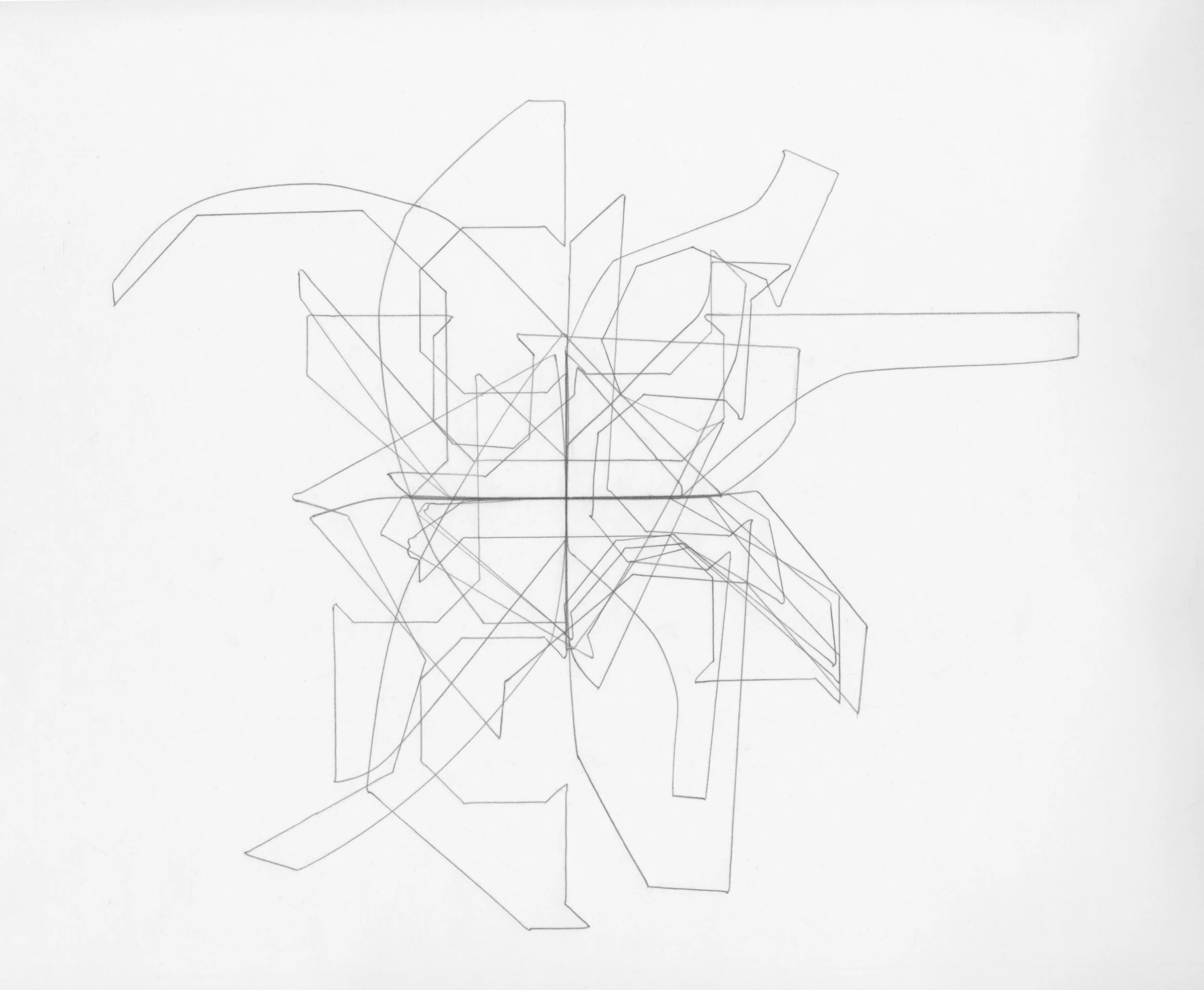 Lewittian Axis: A (detail)