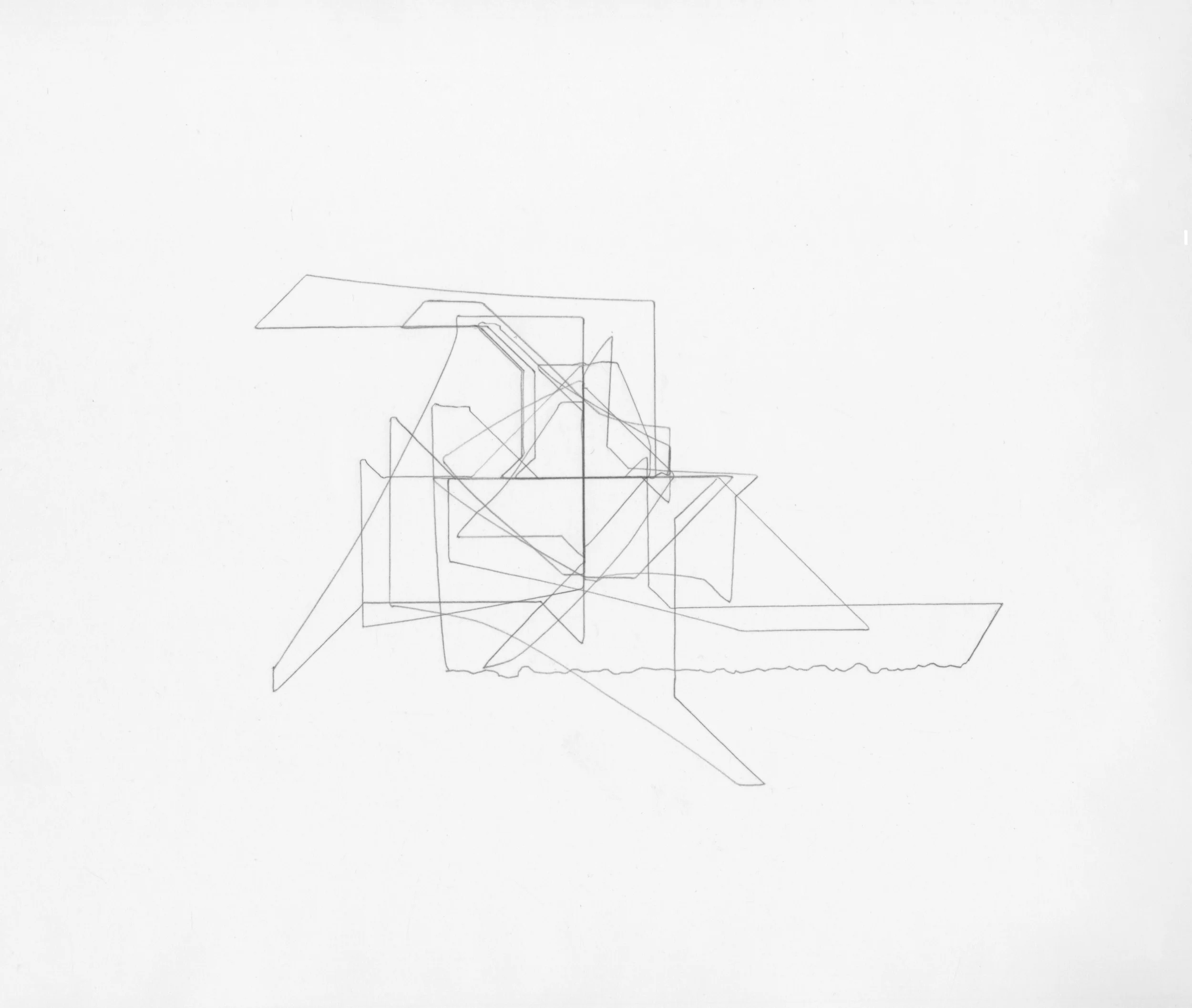 Lewittian Axis: Q (detail)