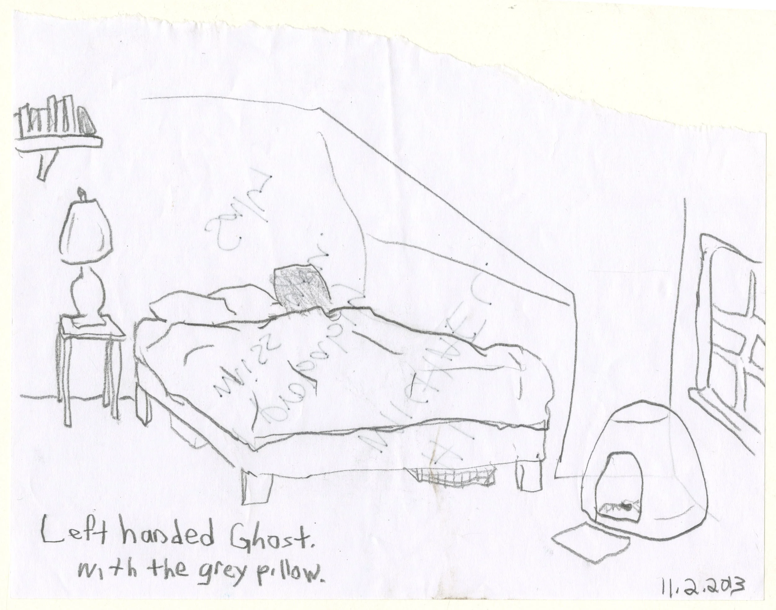 Left-handed Ghost #3