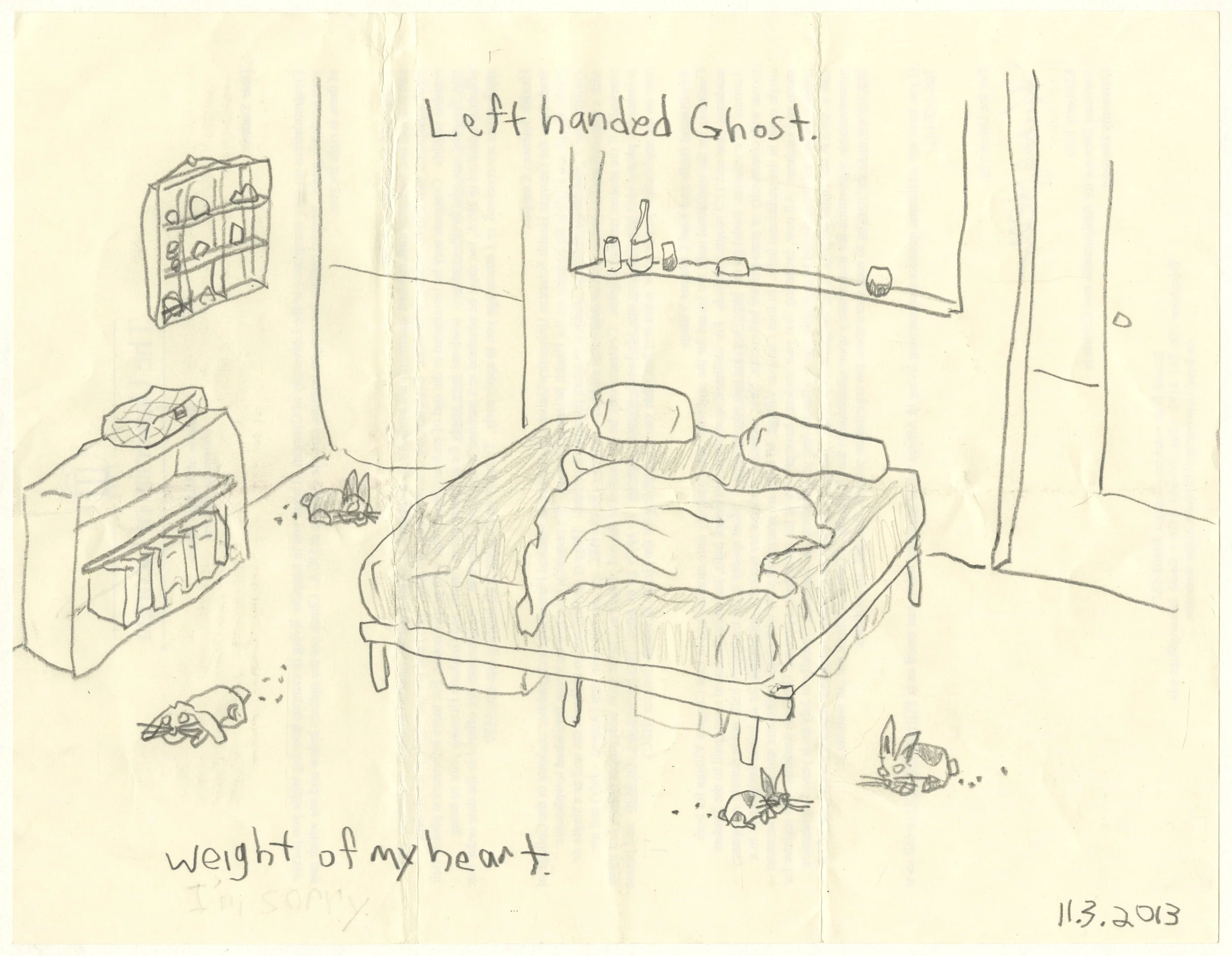Left-handed Ghost #4