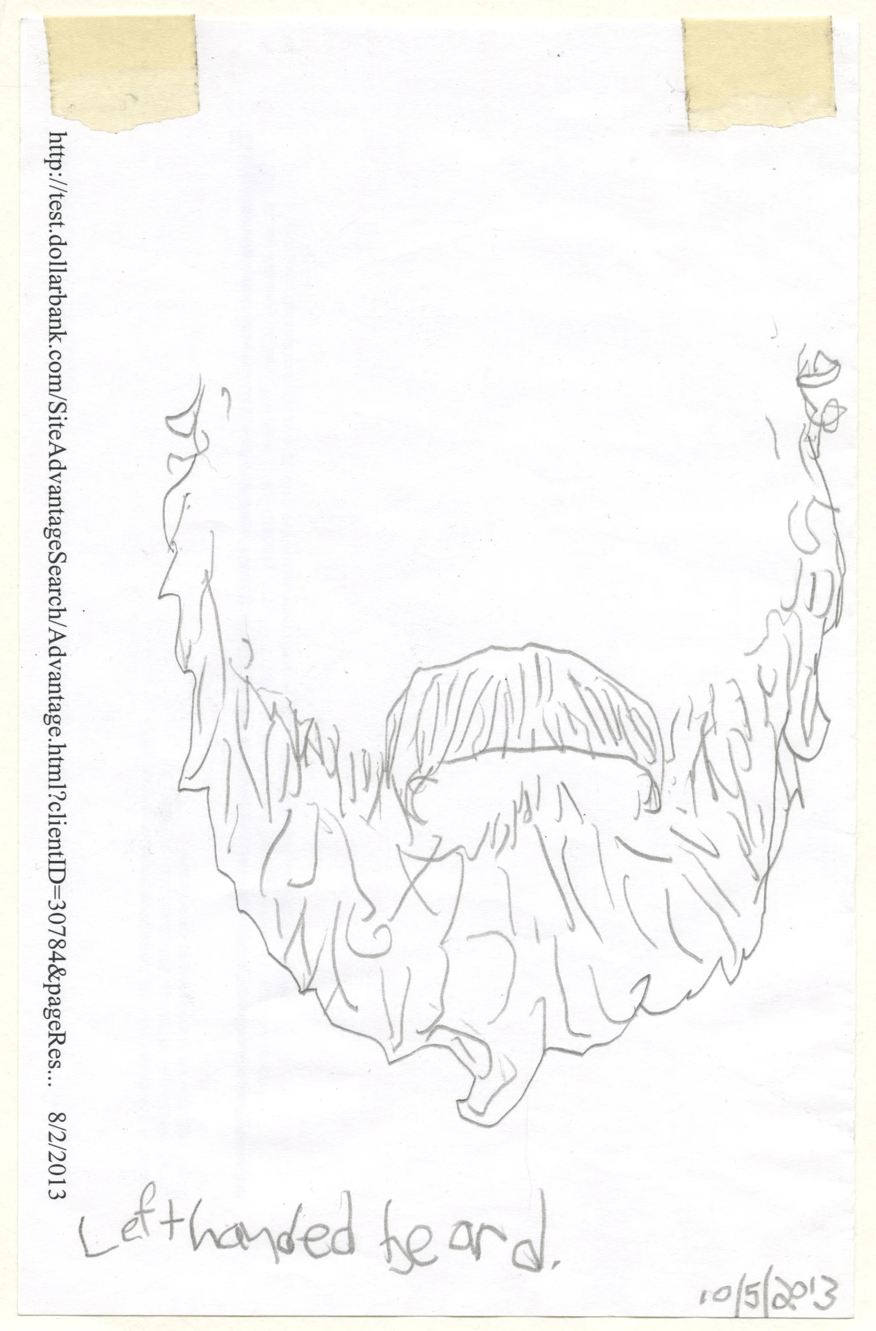 Left-handed Beard