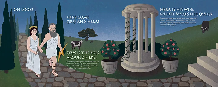 Zeus and Hera Spread