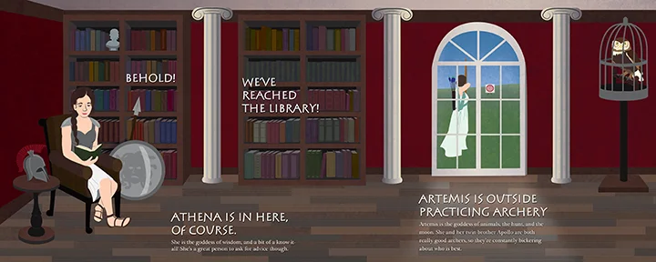 Athena and Artemis Spread