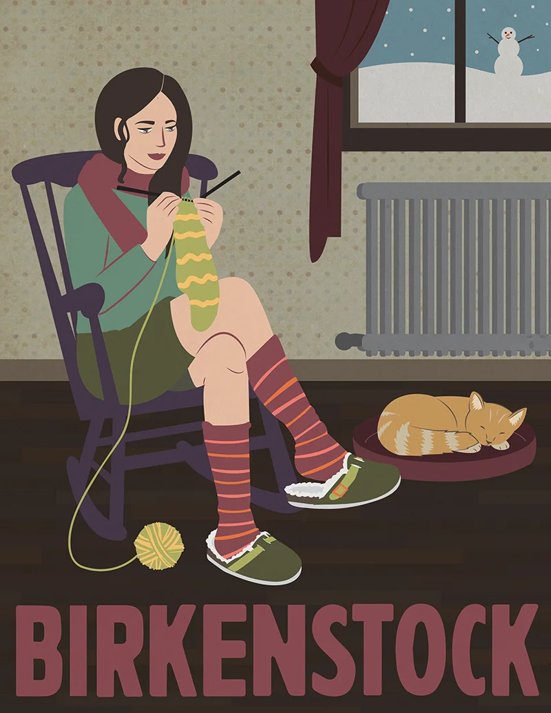 Birkenstock Ad Mock Up