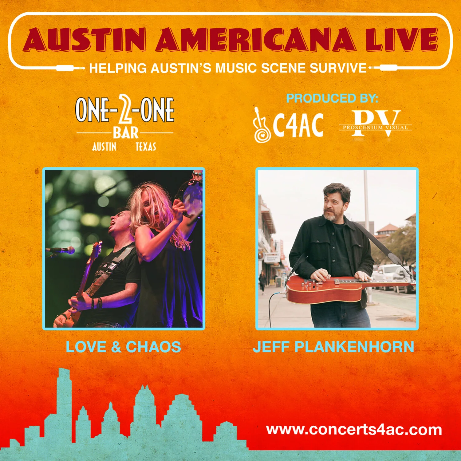 Austin Americana Live Instagram Template