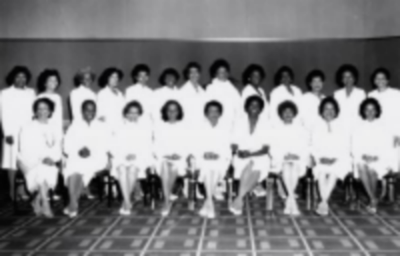 Charter Members: Tommye Kay Armstrong*, Beverly Baker-Kelly, Delores Benton*, Odessa Broussard, Dorothy Bryant, Ulyssine G. Clift*, Myrtle R. Davis, Grace Driver, Nerissa W. Jarrett*, Christine Johnson, Gladys M. Jordan, Osie Lawrence* , Rochelle Lester*, Ruth Lockhart, Henriette Major*, Bernice McMillan, Evelyne H. Myatt, Glenda Newell-Harris, Eloise Norton, Emma H. Pendergrass, Etna Laura Ross, Carolyn Bush Stuckey*, Gwendolyn Seay Townsend*, Norma Jean Tucker, Greta Clarke Wims