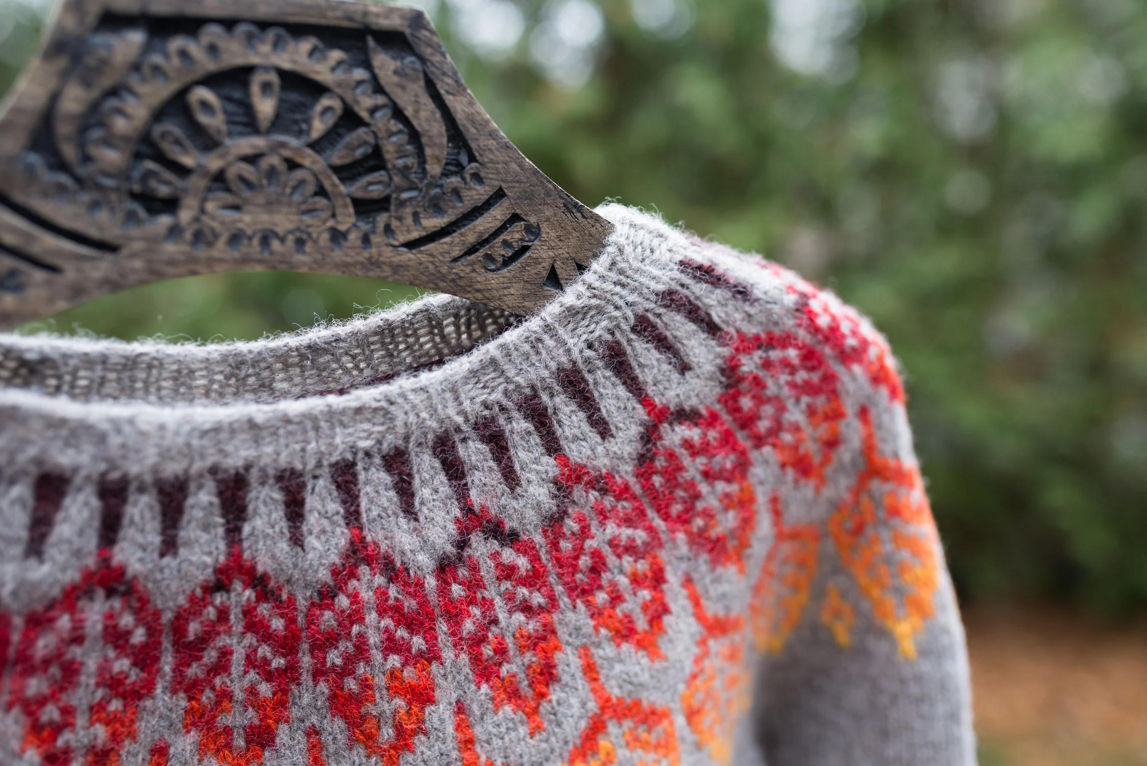 Pattern: Arboreal by Knit.Love.Wool. Yarn purchased from Alpaca Avenue