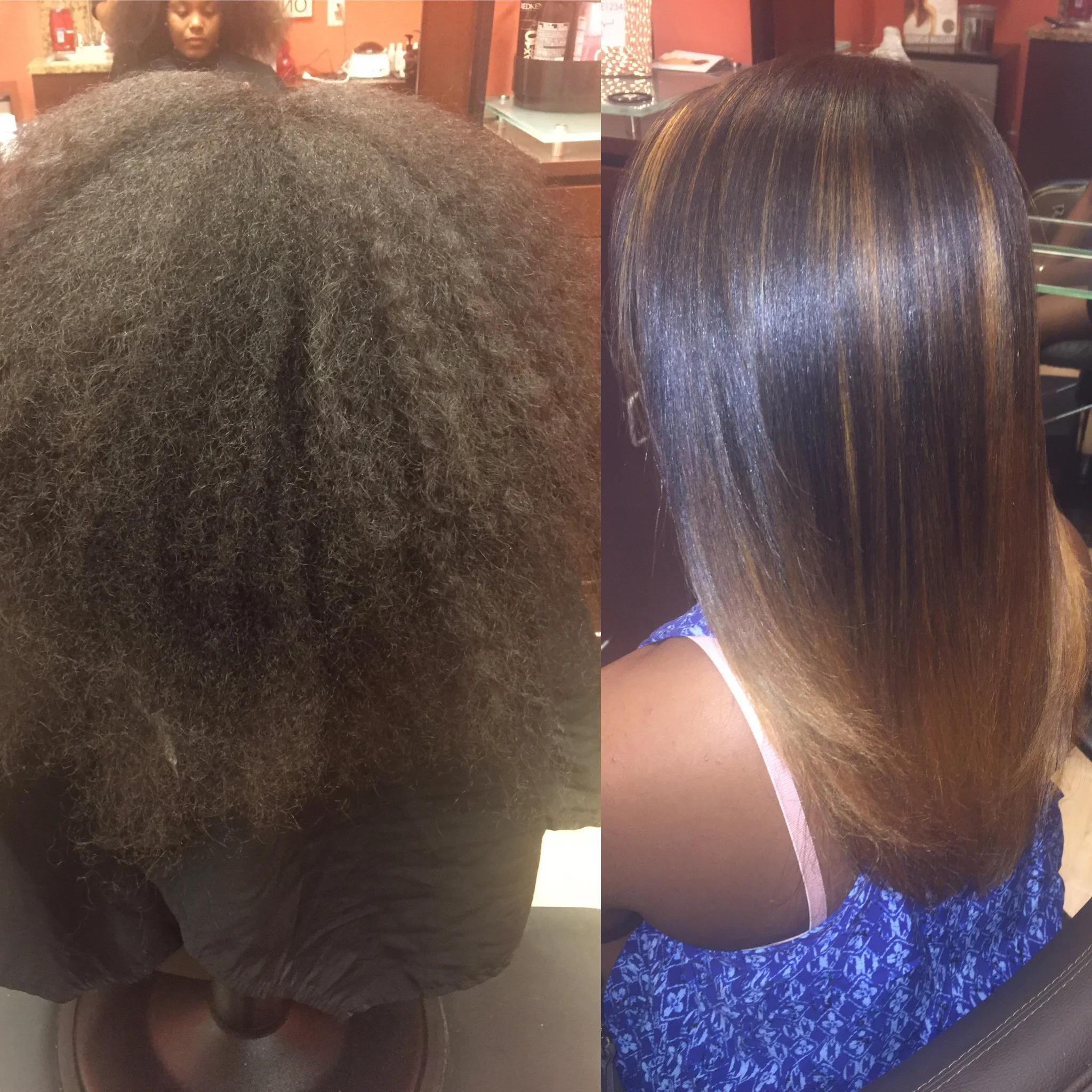 Silk Press Slay Hair Addicts Tampa Hair Salon Extensions