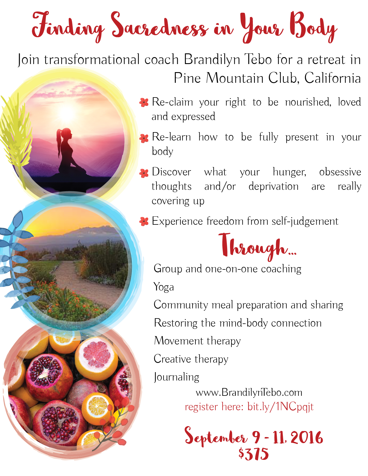 Weekend Retreat: Finding Sacredness in Your Body