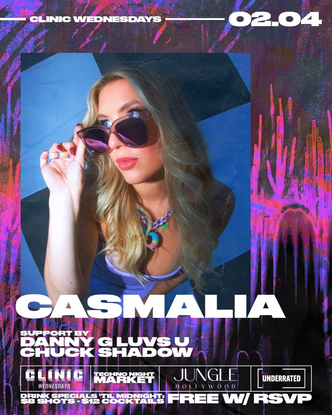 LOS ANGELES! This Wednesday I&rsquo;m hyped to announce that I&rsquo;ll be joining @casmaliamusic &amp; @dannygluvsu for @clinicwednesdays!! First non-afters show in a while so I hope to see you all there :) 
🎟️ 🔗 in bio!