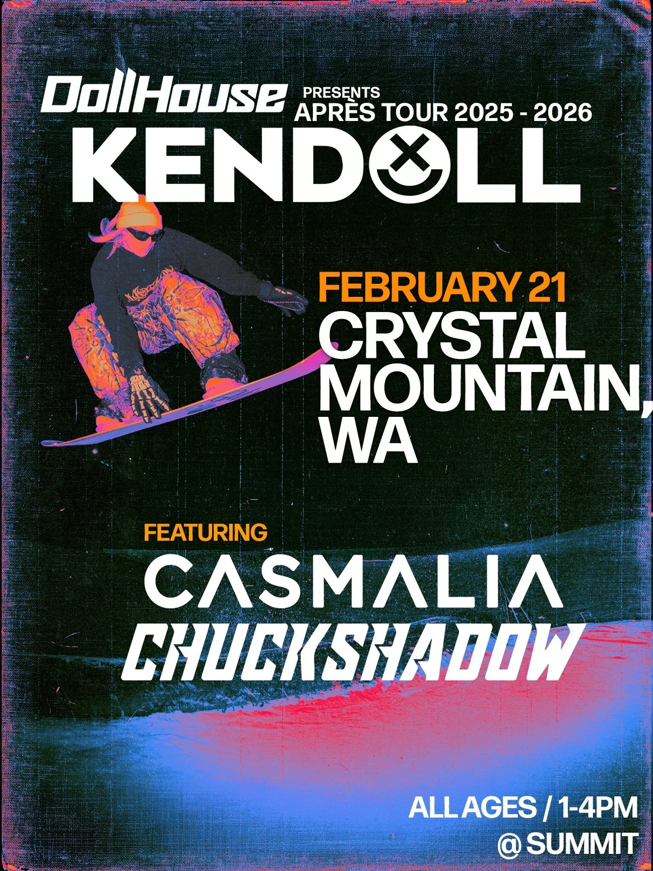 SEATTLE!! I have 2 amazing shows coming up on THE SAME DAY! FEB 21!!! 1st an apres event at @crystalmountain &amp; then an after party at @roambarseattle!!! Snipe tickets via my bio :)