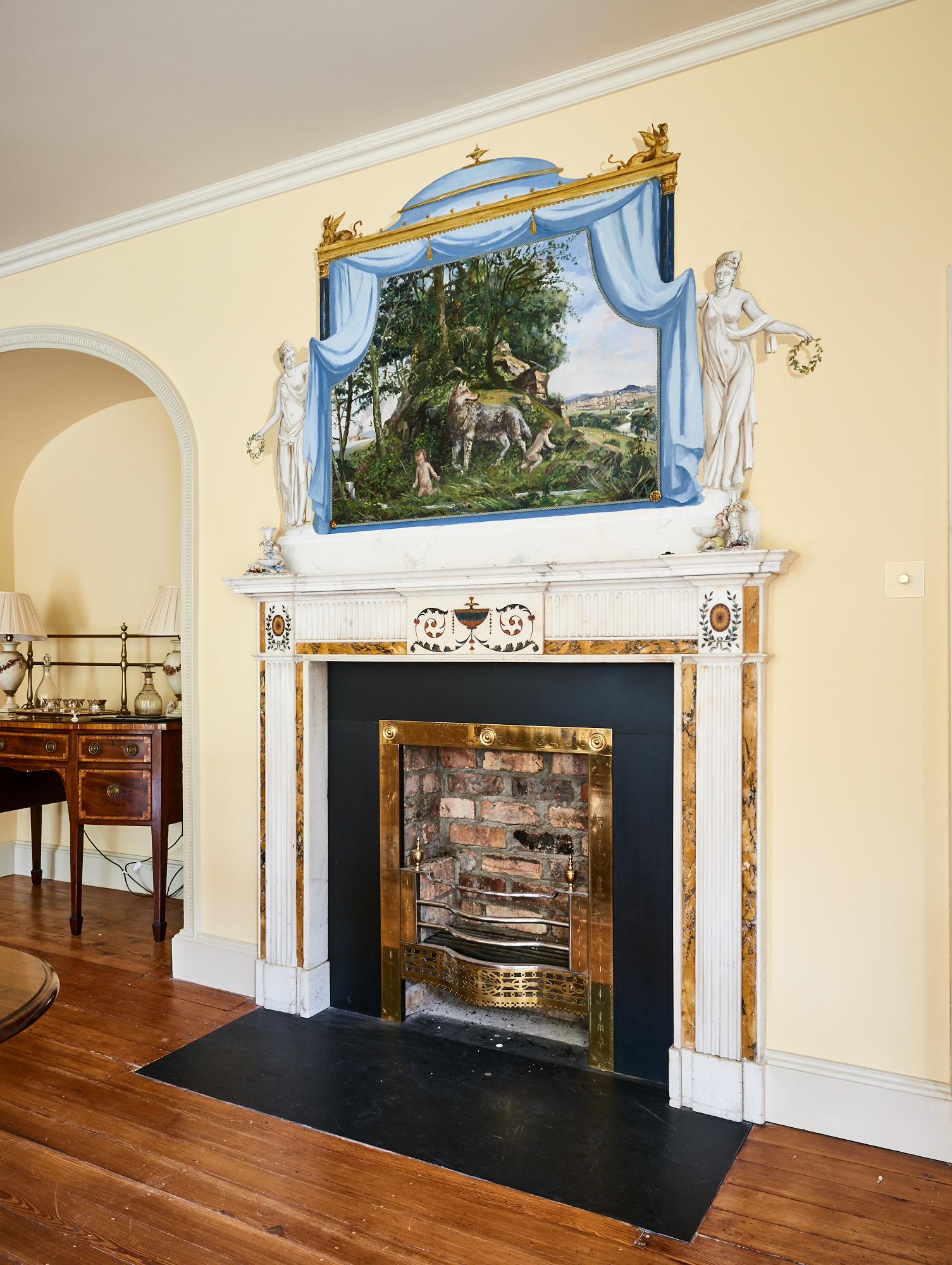Alan Turkington Interior Hall Fireplace.jpg