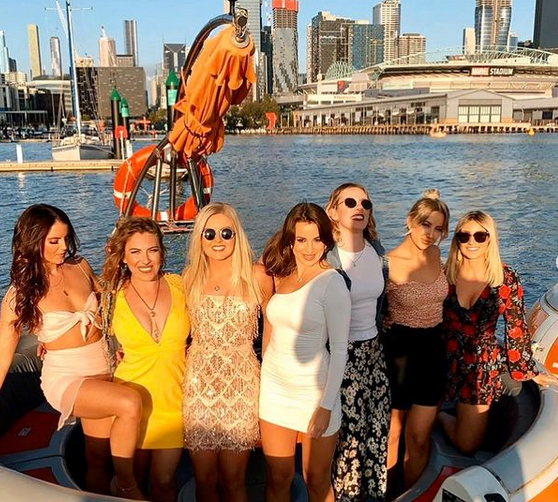 A Hens Party On A Boat
