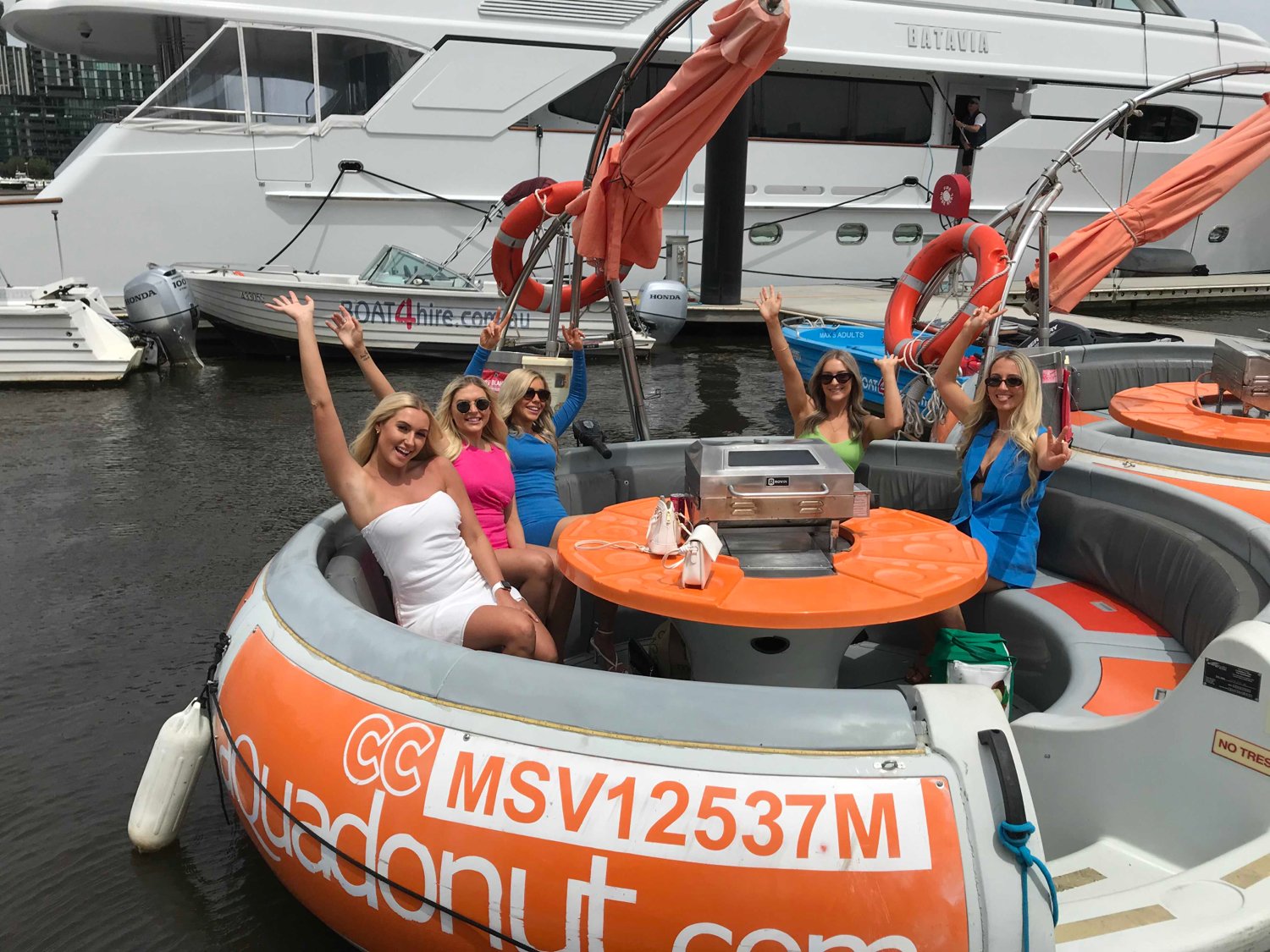 Hen's Party Boat in Melbourne — BBQ Boat Hire Melbourne