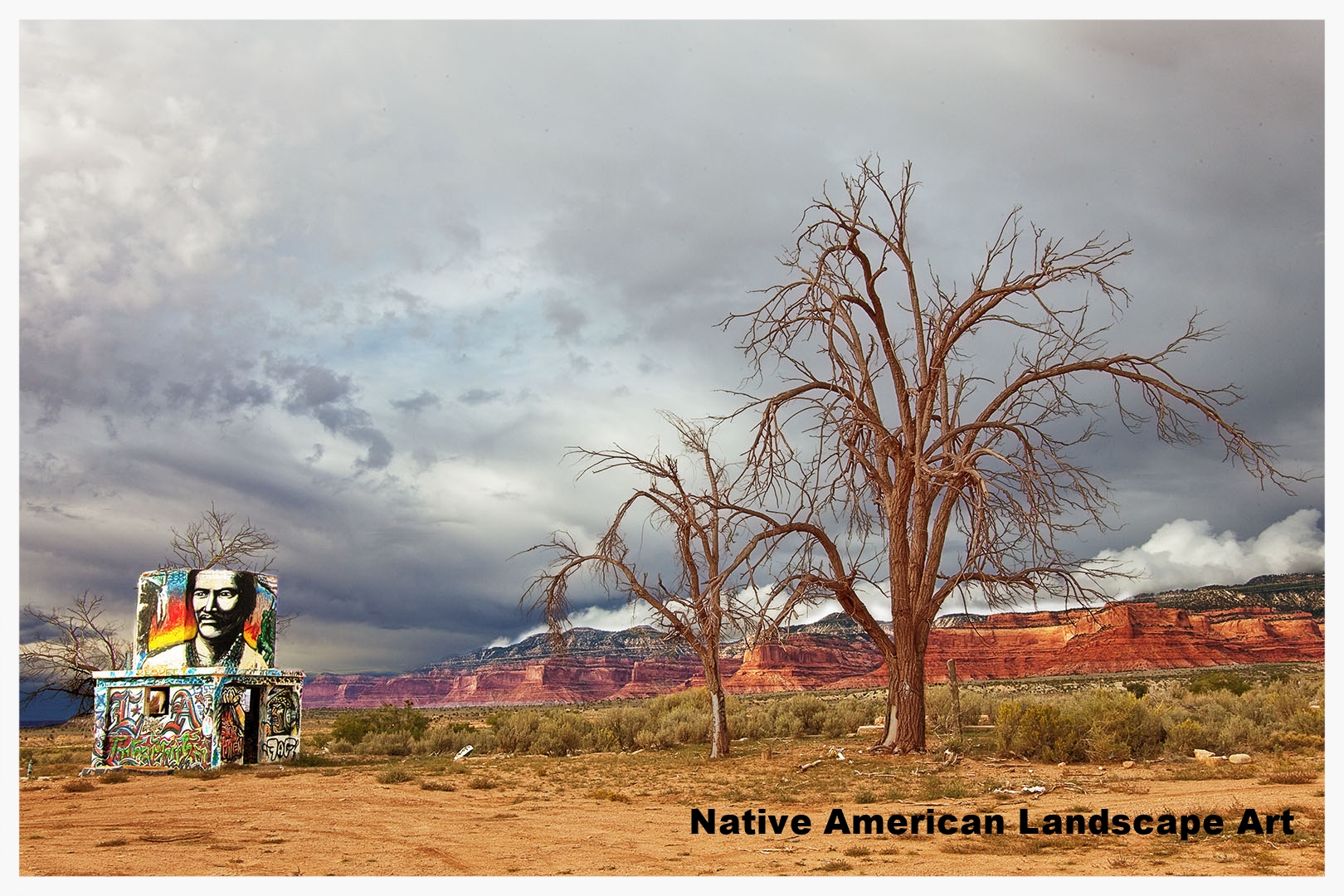    Click to view Native American Landscape   