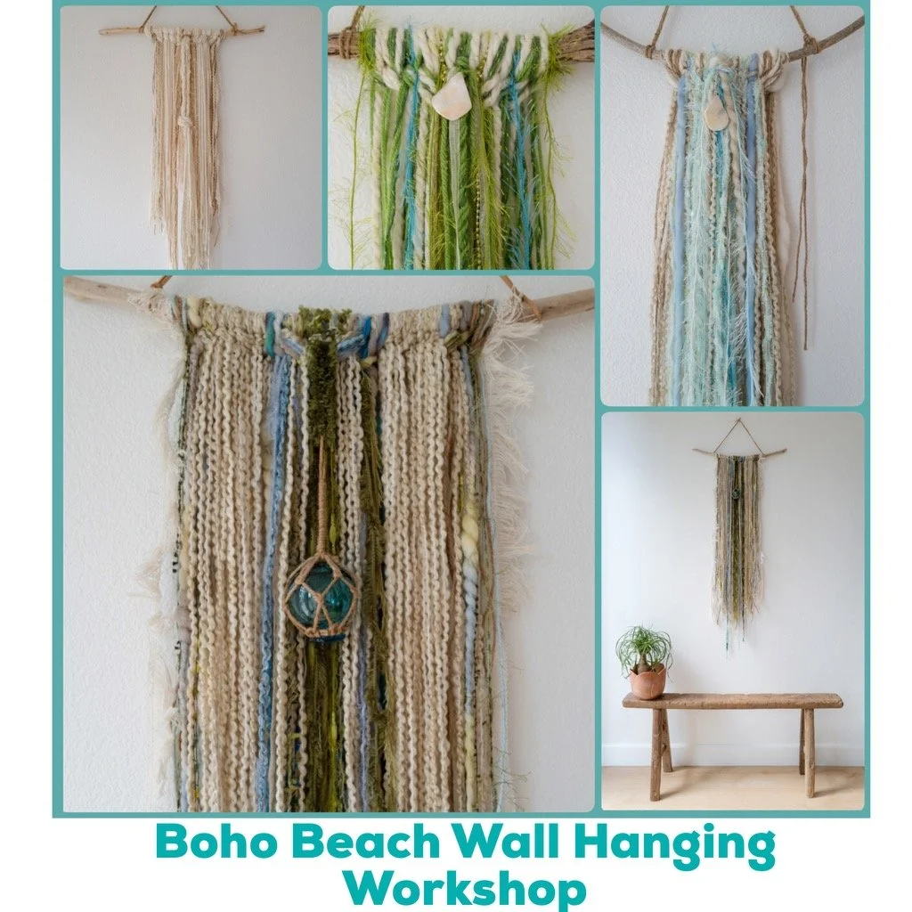 Boho Beach Wall Hanging Workshop