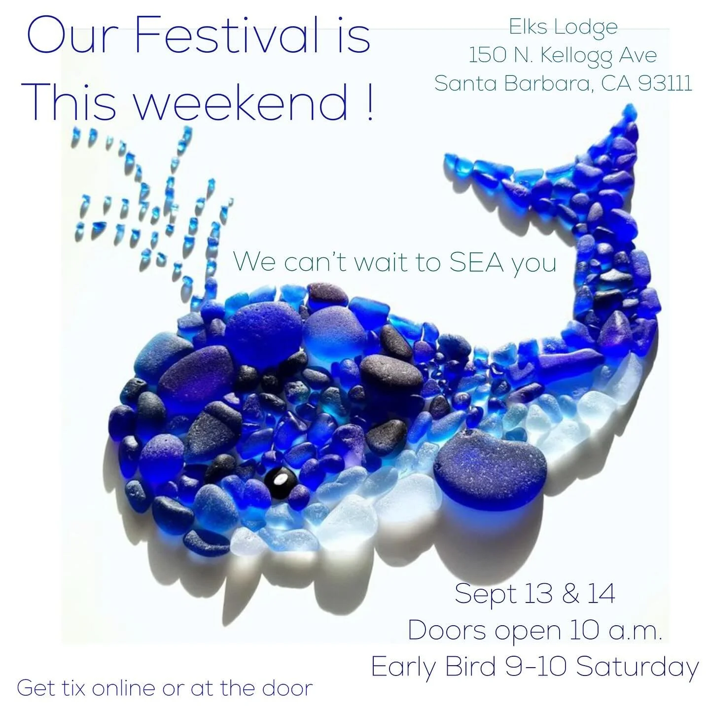 The time has come folks! We are ready to celebrate our 10 year anniversary with our ocean loving friends!
50 artists from all over the country, interesting speakers series featuring @westcoastseaglass , @the_fierce_siren , and @seaglasshoe , creative