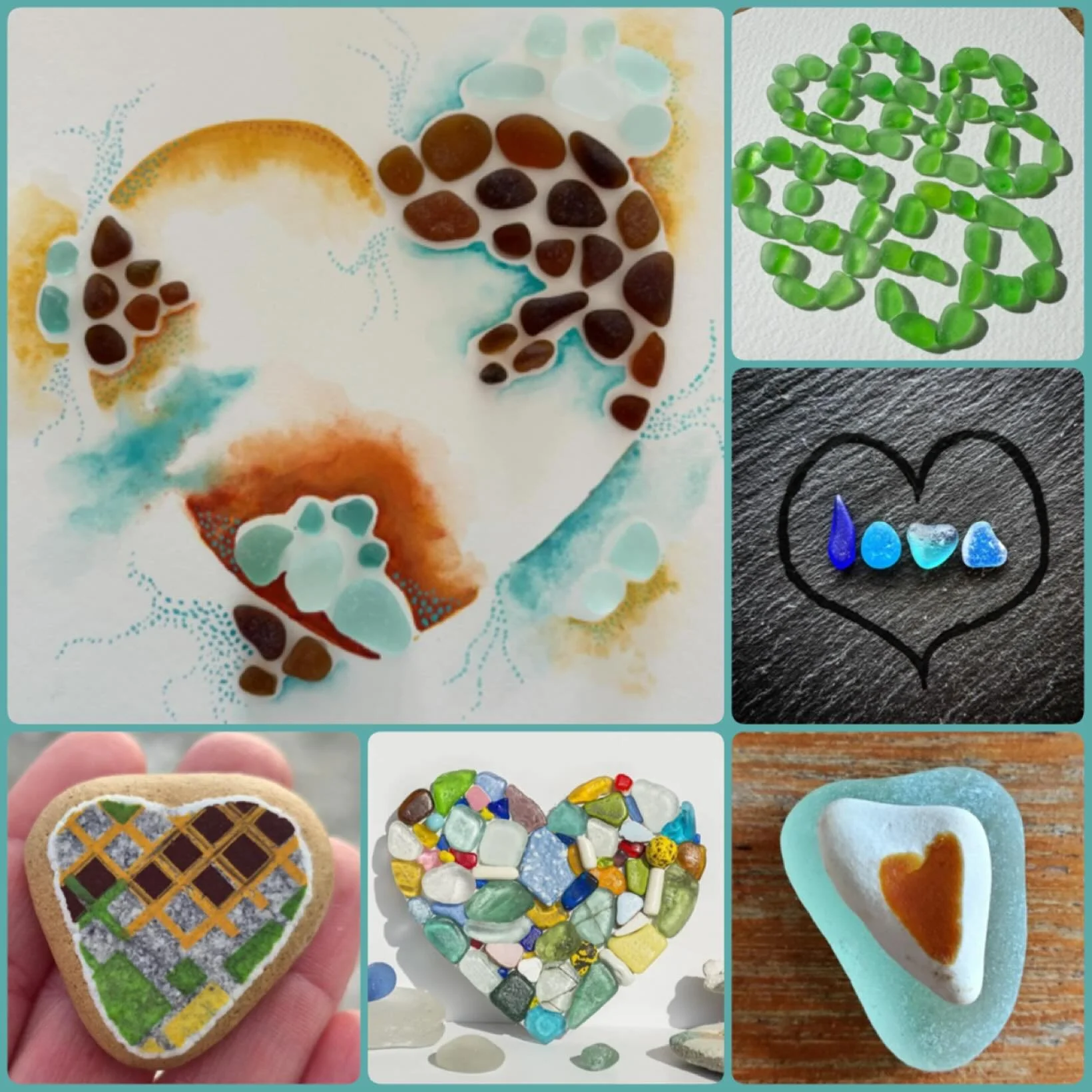 The artistry of beachy hearts!

Have you been enjoying our month of hearts? We sure are and we invite you to join in. Take pics at the beach as you discover hearts that are stone, glass, seaweed, driftwood or whatever catches your eye OR gather some 