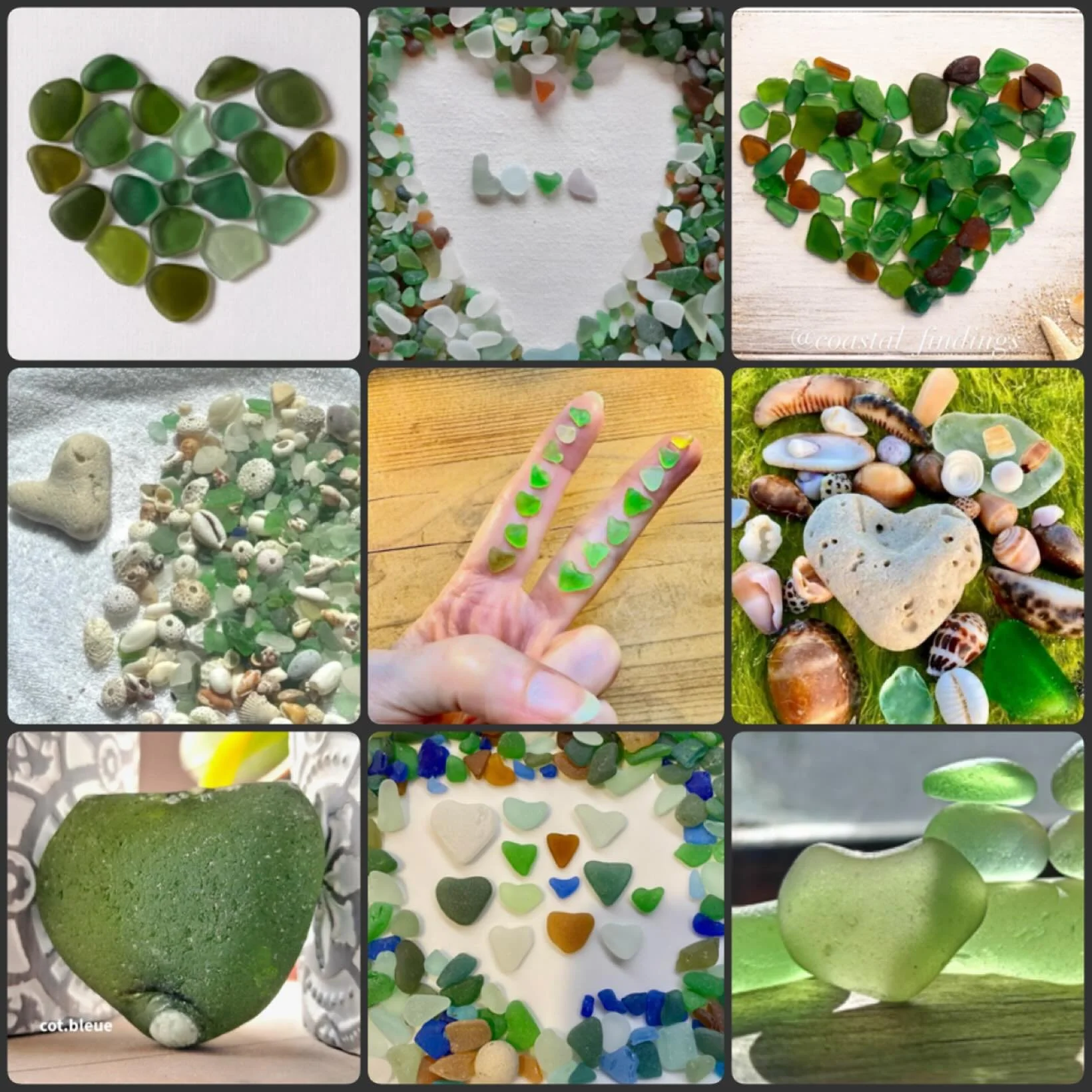 Amazing group of beachy hearts to bring a smile to your face 💚🌊💚🌊💚

We have 11 days left to play our &ldquo;Month of Herts&rdquo; and we would love if you joined us! Simply post on your page your beachy heart and be sure to tag us @santabarbaras