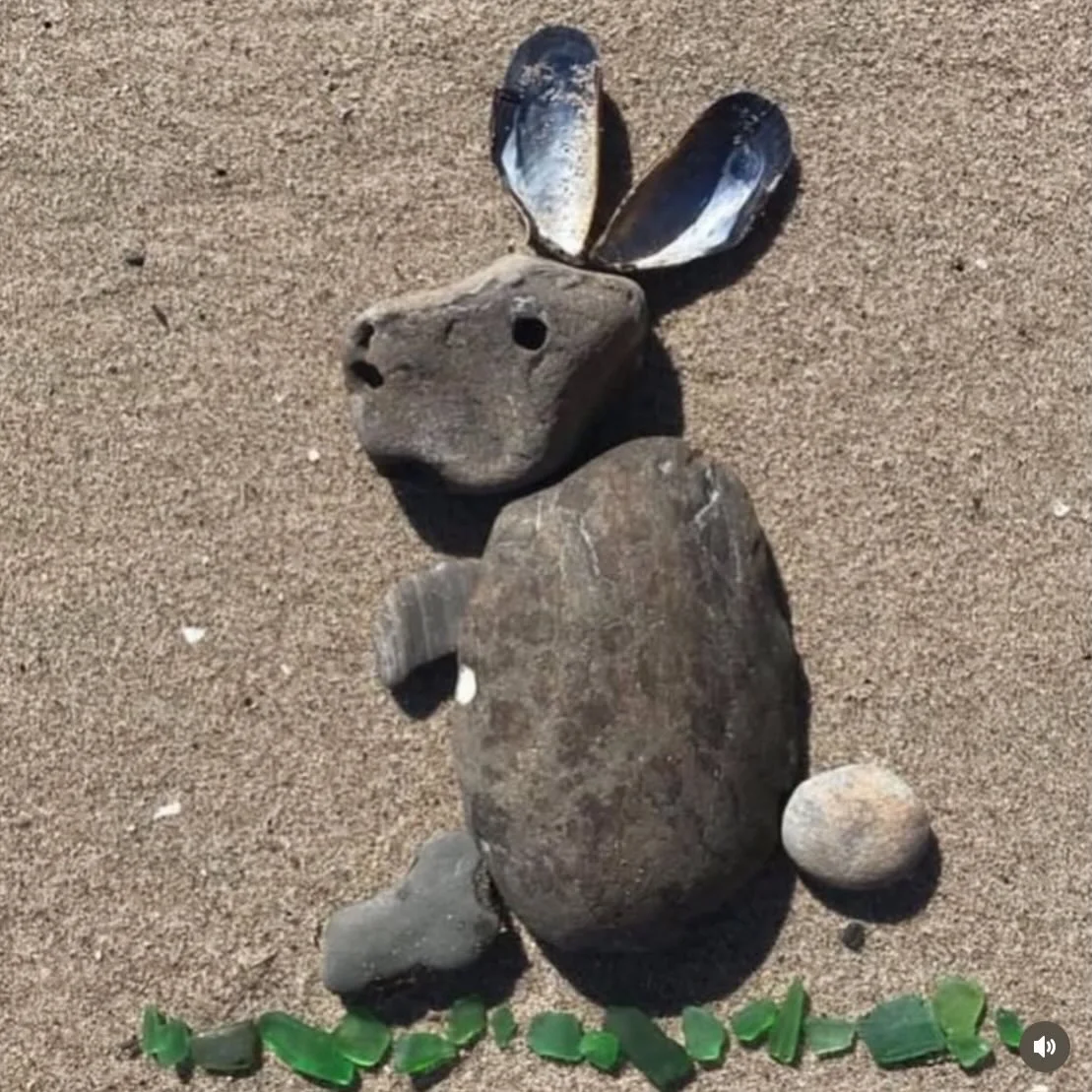 Happy Easter to our ocean loving friends who celebrate, from the Santa Barbara Sea Glass &amp; Ocean Arts team 🐰🌊🫶🏽