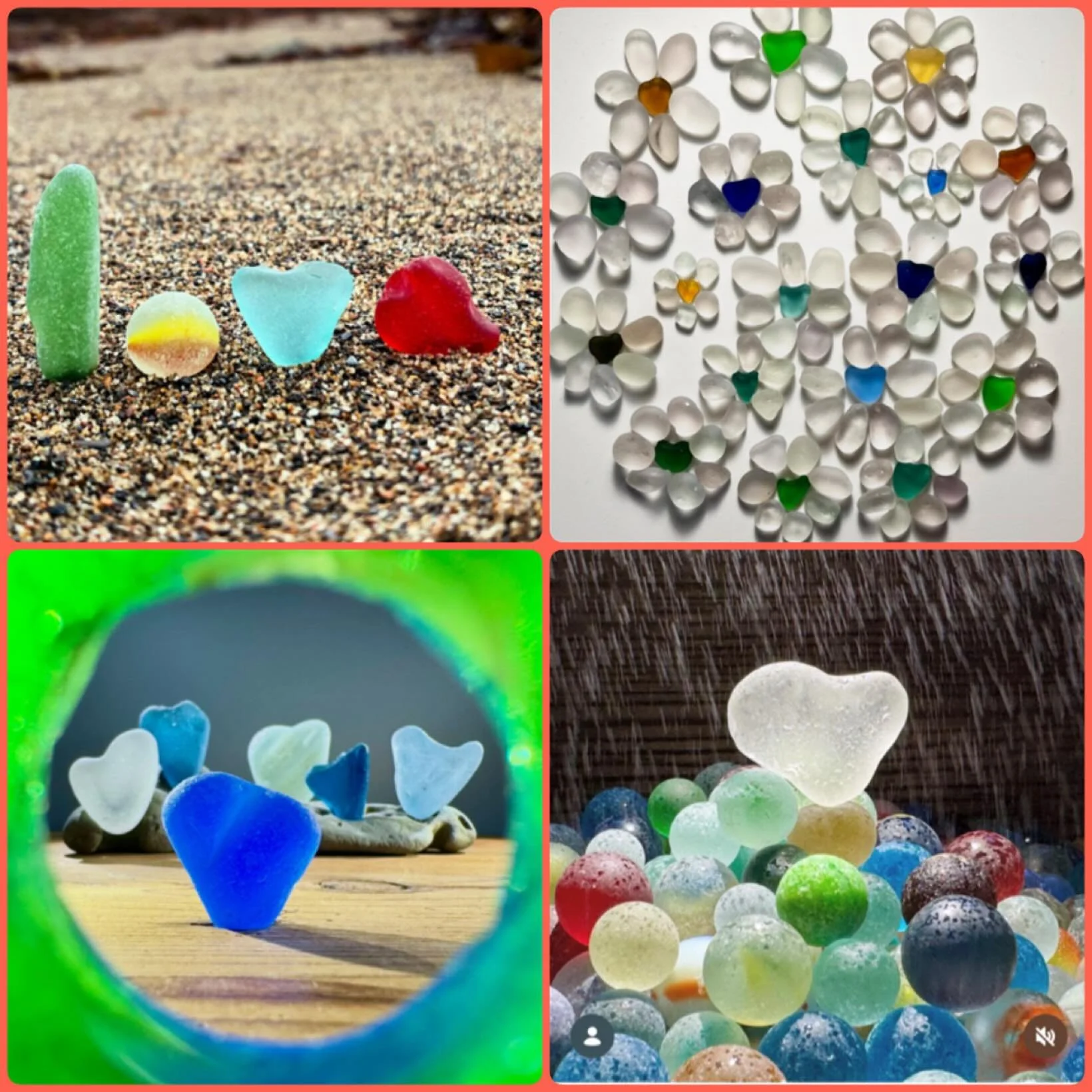 Flower power sea glass love coming right up💚

Enjoy all the beauty today and every day, friends 💙

#sbsgoafmonthofhearts2026