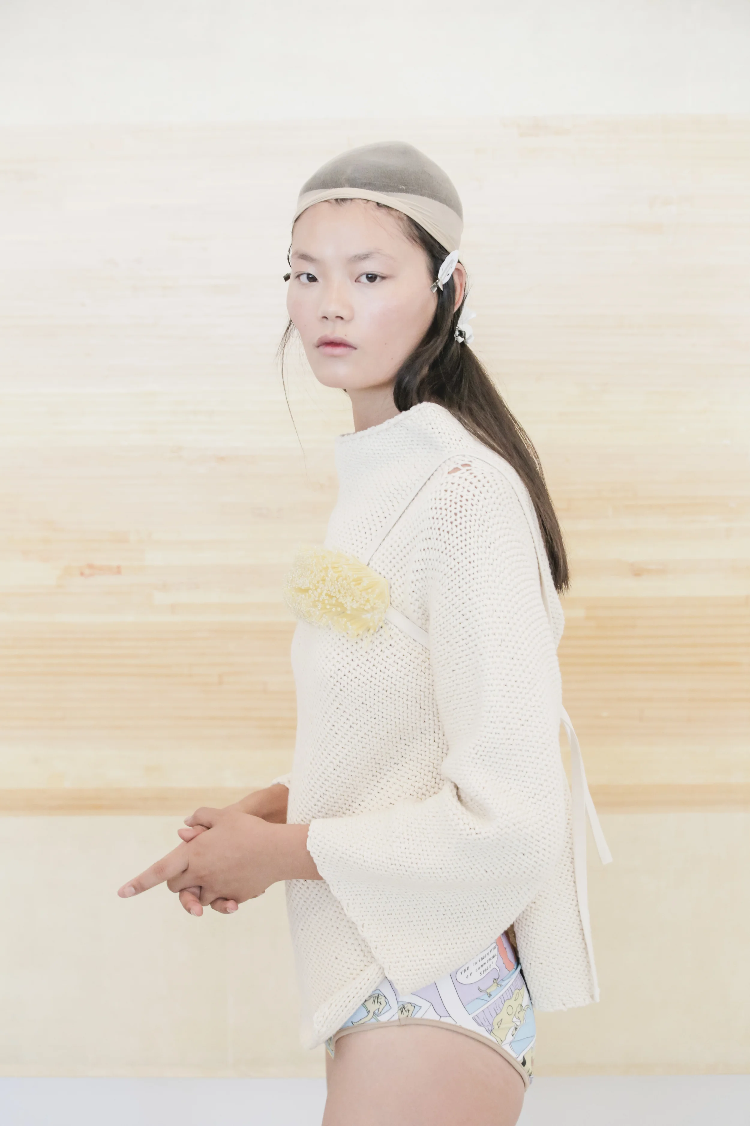 Backstage at NYFW