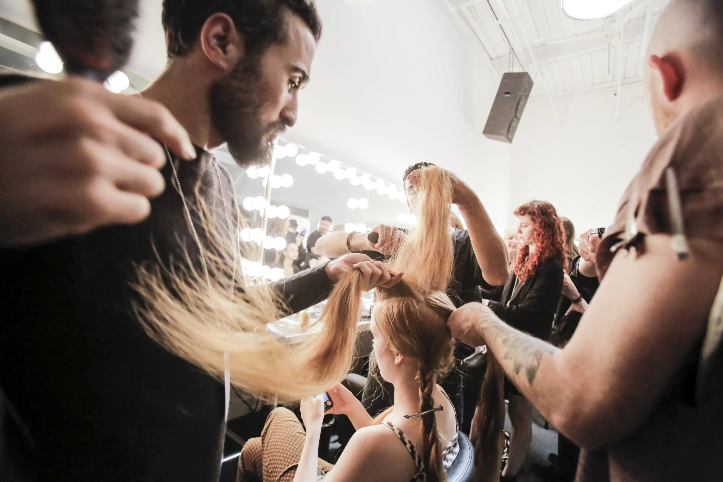 India Menuez at NYFW
