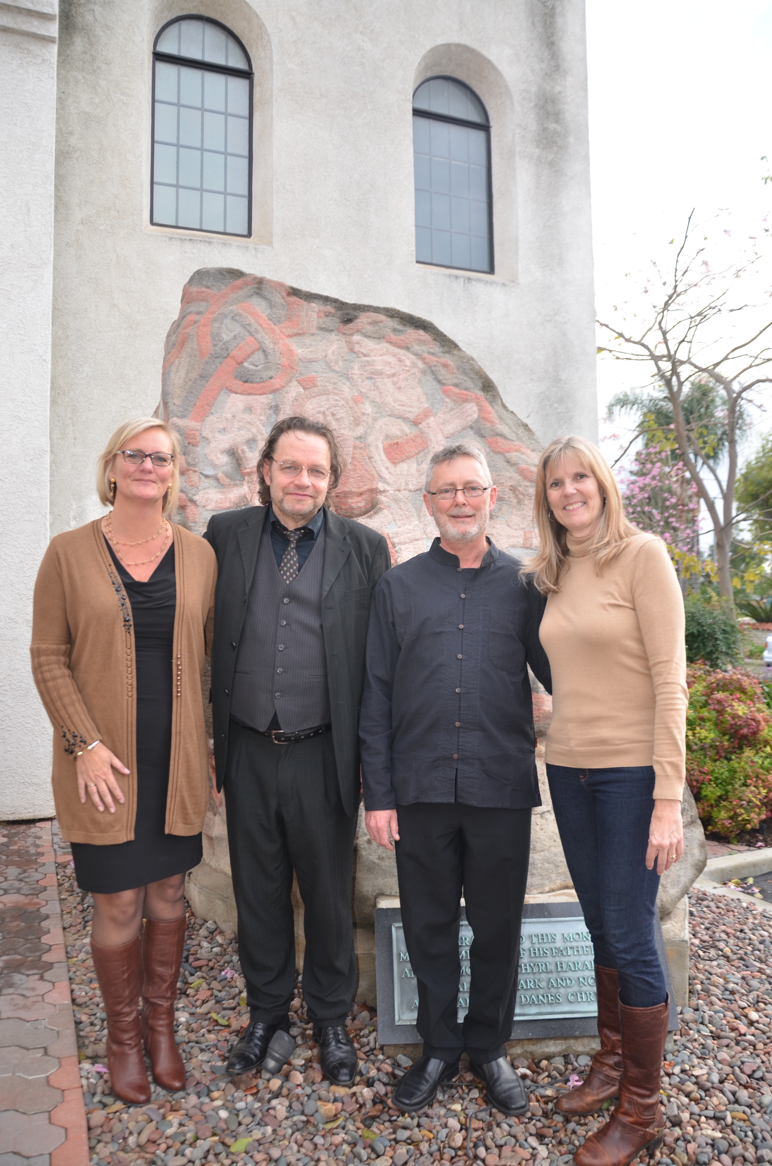 Pastor Anne-Grethe,  Jochen Brusch, Sven-Ingvart Mikkelsen, Anna-Lisa