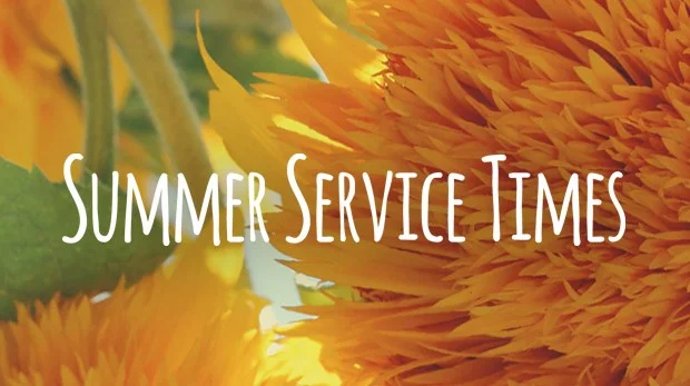 Summer Sunday SErvice 11 am
