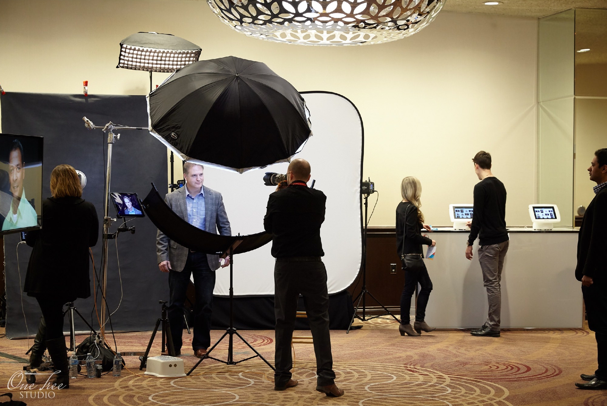 Conference Headshots at Sheraton Centre Toronto for Rogers | Toronto Headshot Photographer