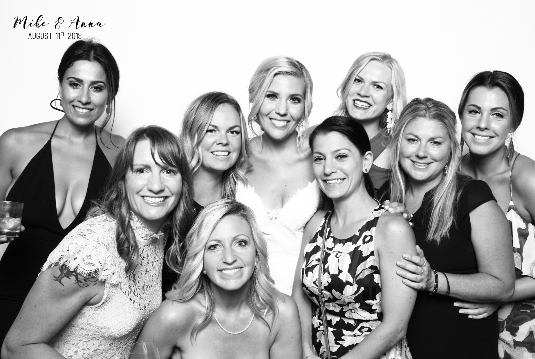Black and White Photo Booth