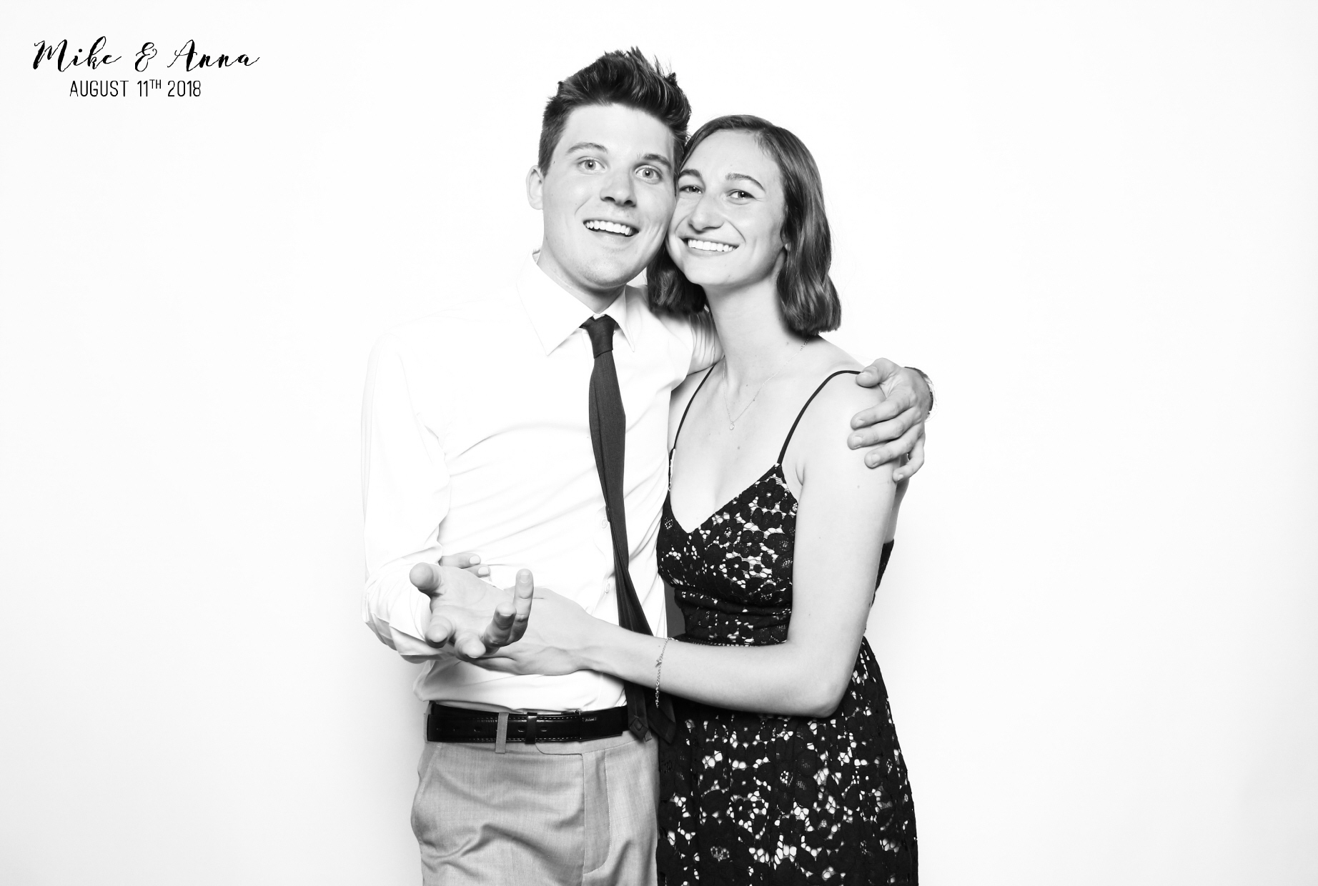 Black and White Photo Booth