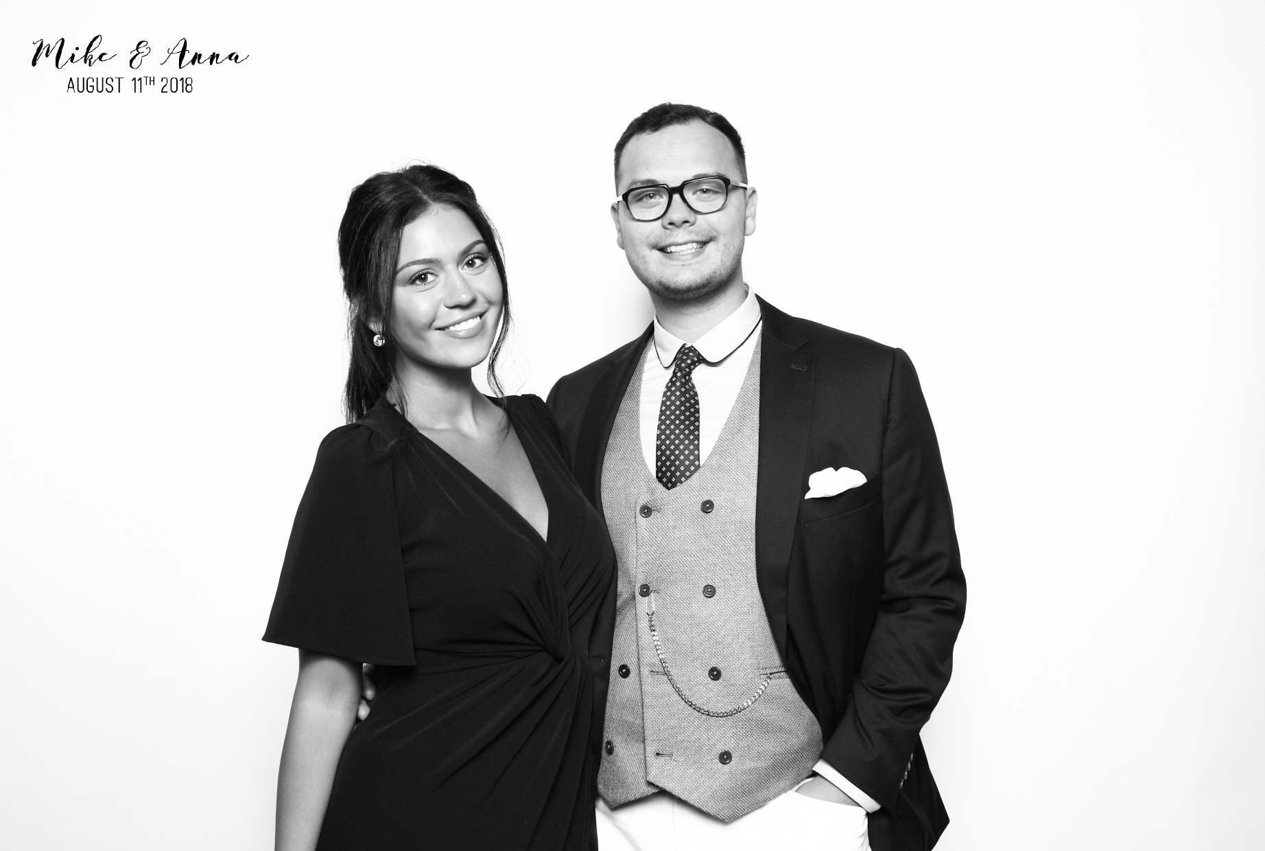 Luxury Black and White Photo Booth