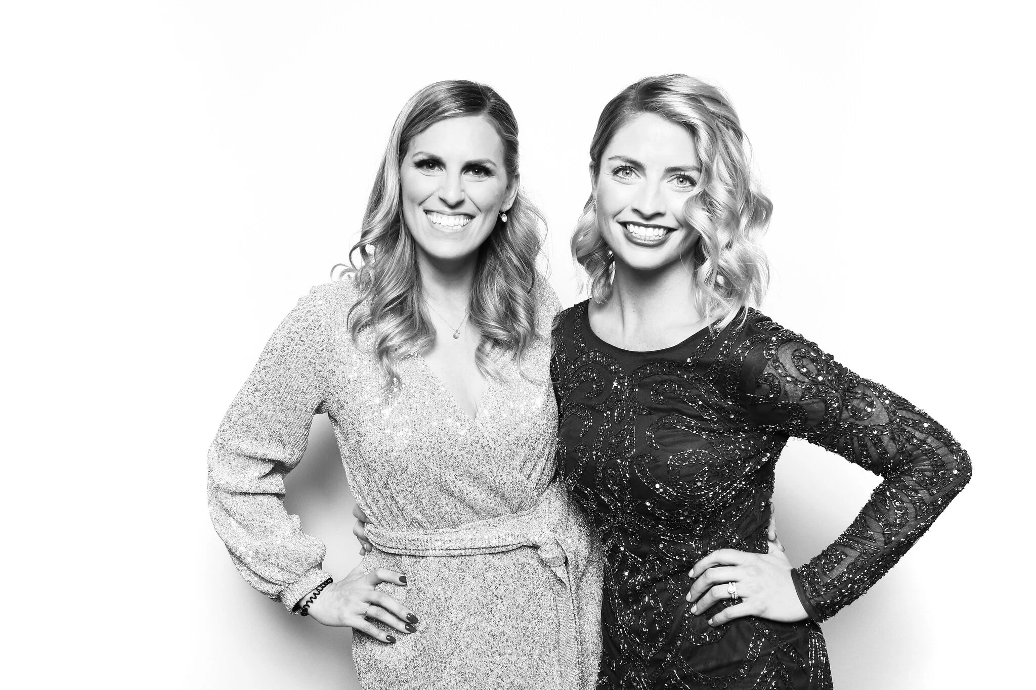 Holiday Party at Toronto's Montecito Restaurant - Black and White Photo Booth