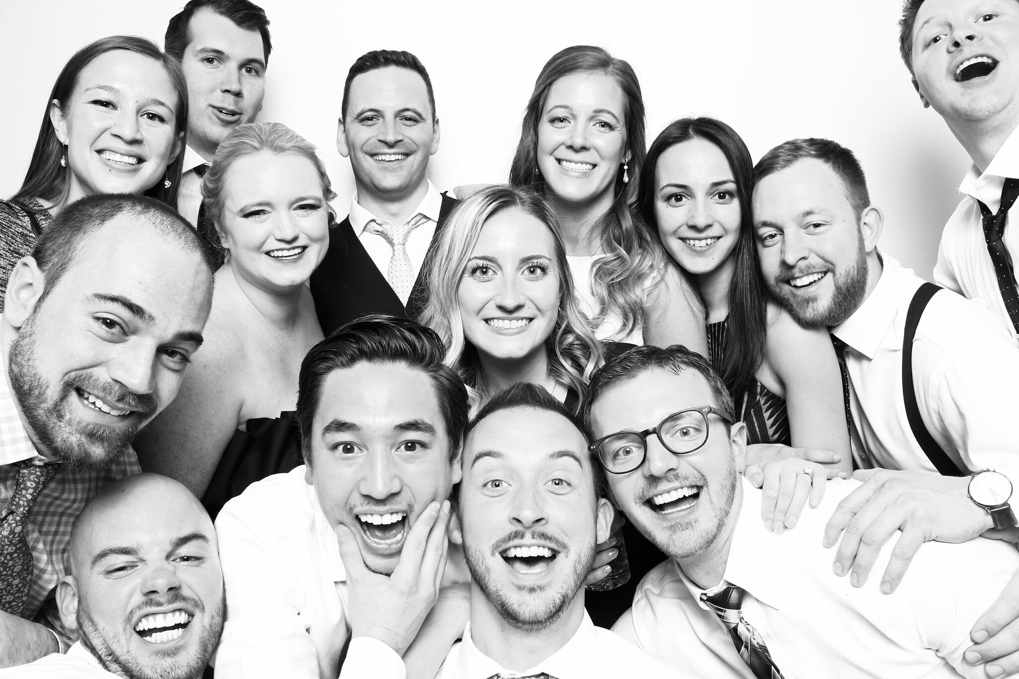Burlington Golf and Country Club Black and White Photo Booth
