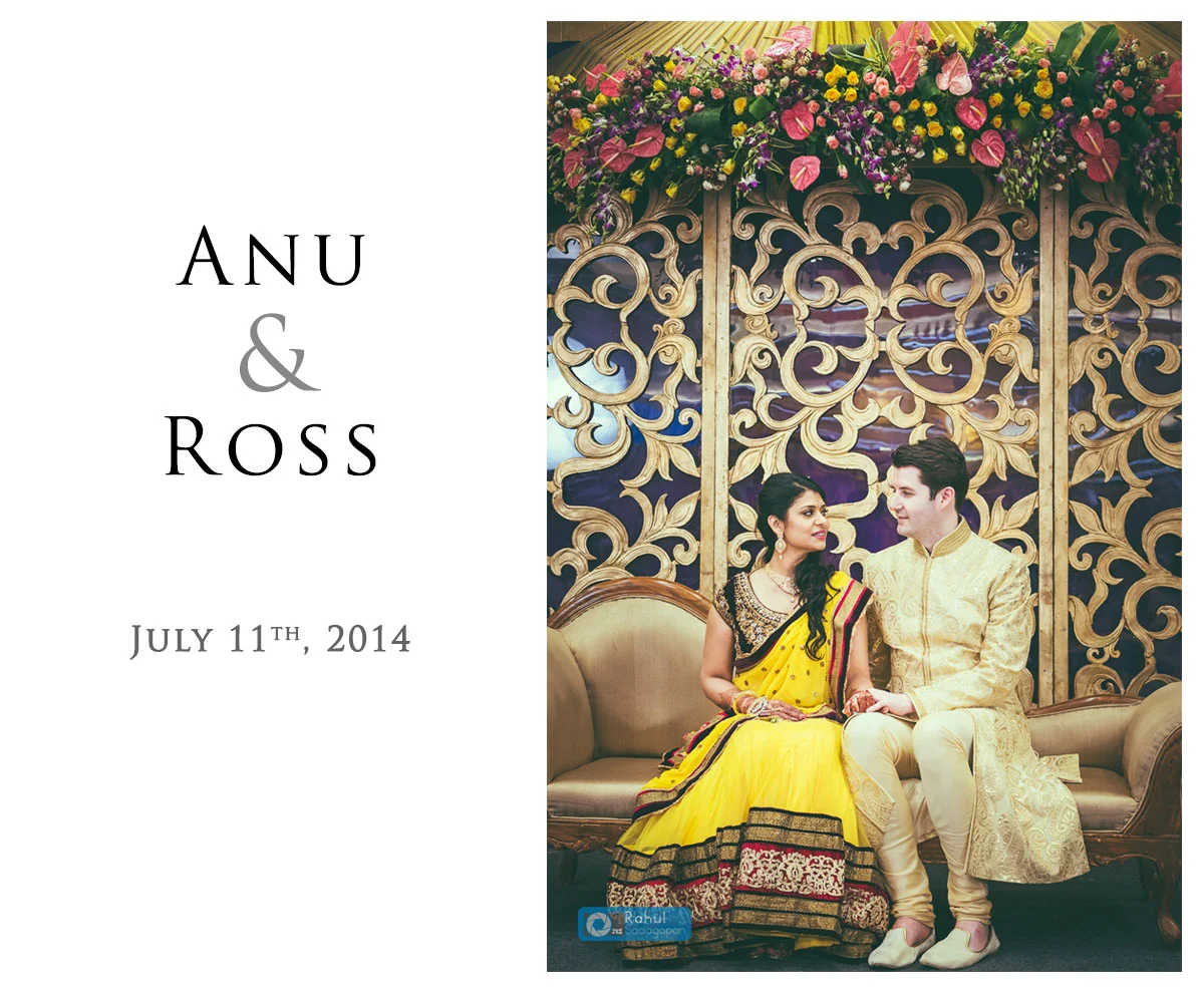 Anu and Ross - A Bicultural Reddiar Wedding