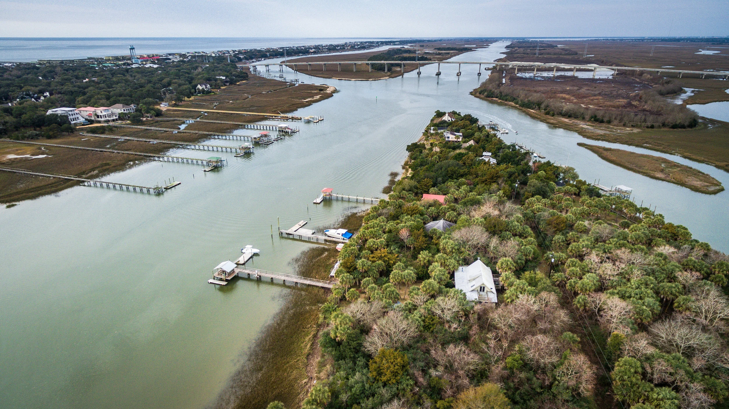 Photography from a boat
