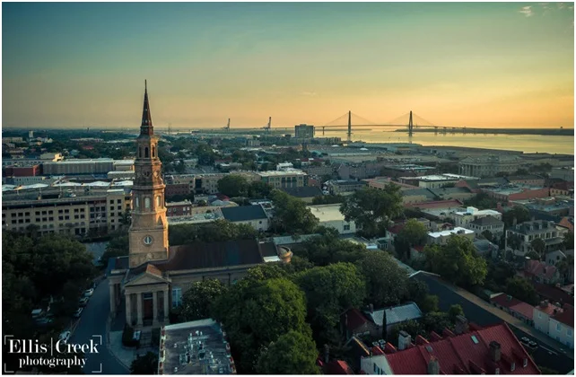 IMAGE CAPTION: Drones make spectacular shots like this one possible.