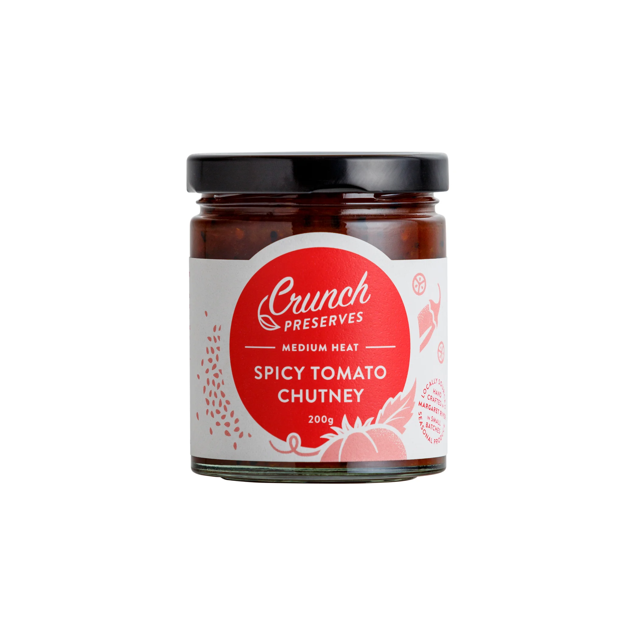 Crunch Preserves Spicy Tomato Chutney