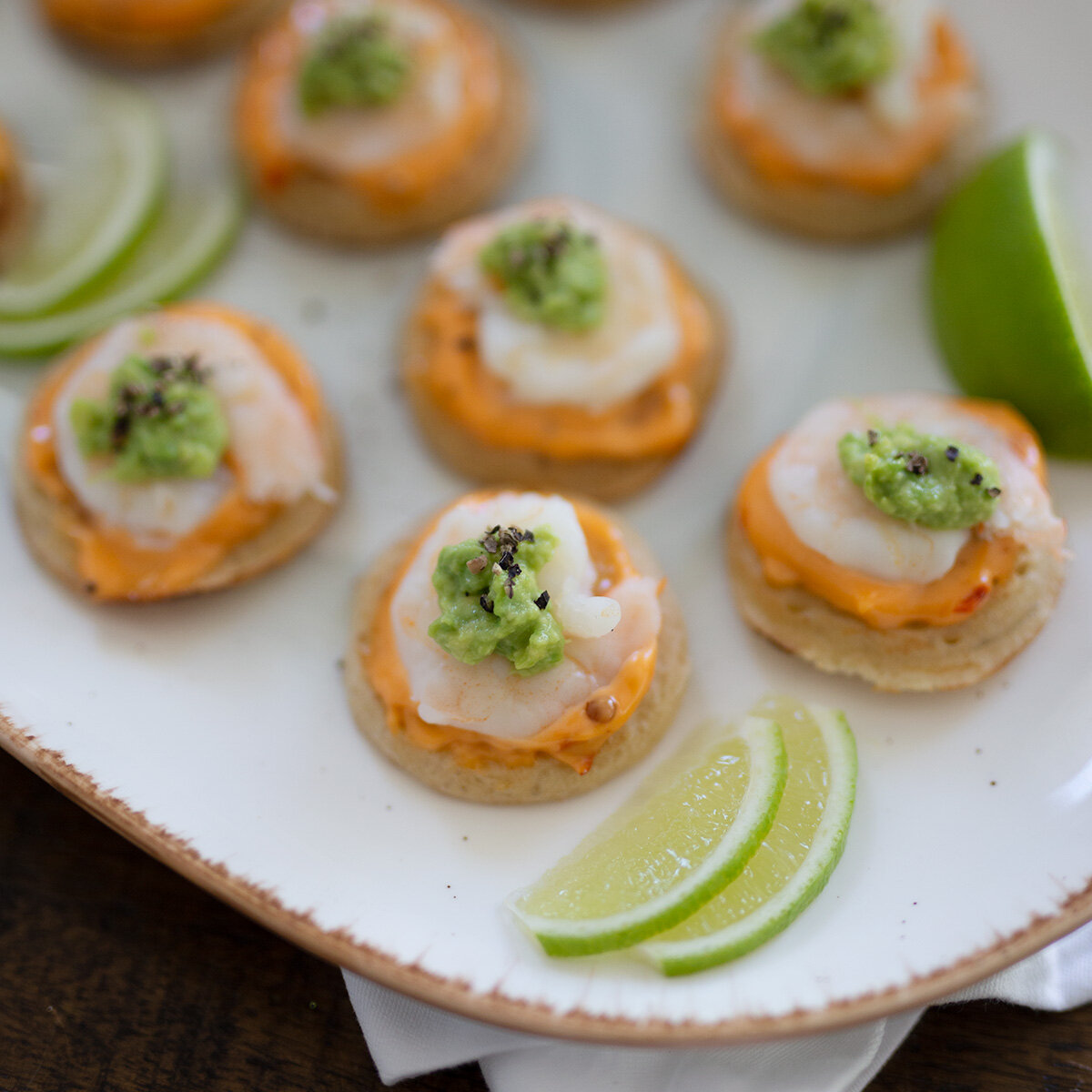 Prawn Blinis with Chilli Achar Mayo | Crunch Preserves, Margaret River Region Food