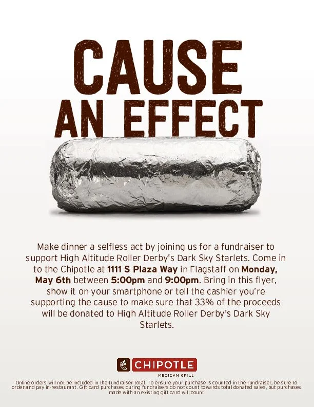 Chipotle Fundraiser