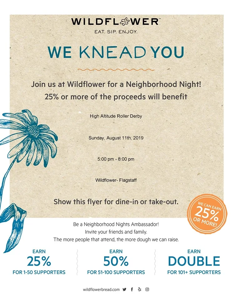 Wildflower Bread Co. Fundraiser