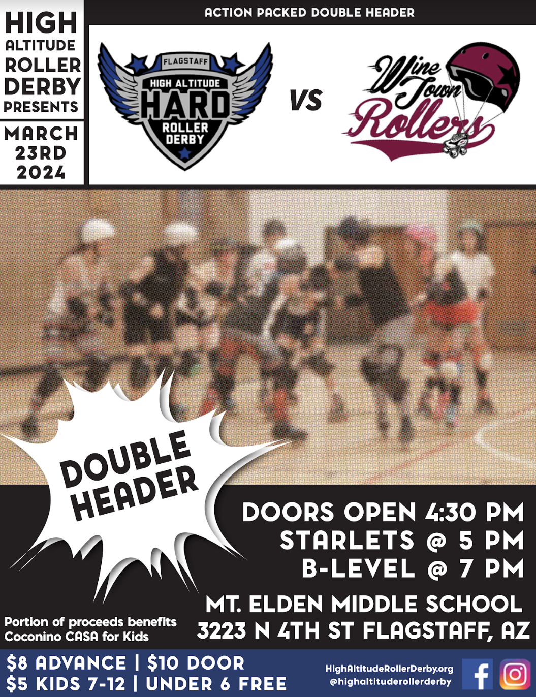 HARD vs. Wine Town Rollers