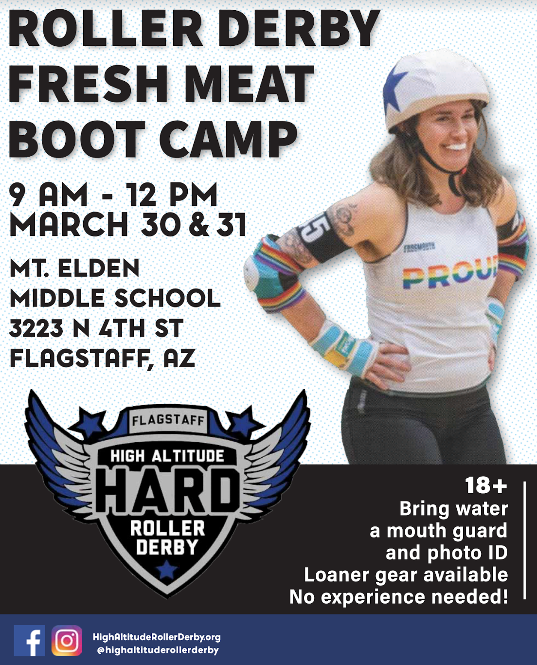 Roller Derby Fresh Meat Boot Camp Session #2