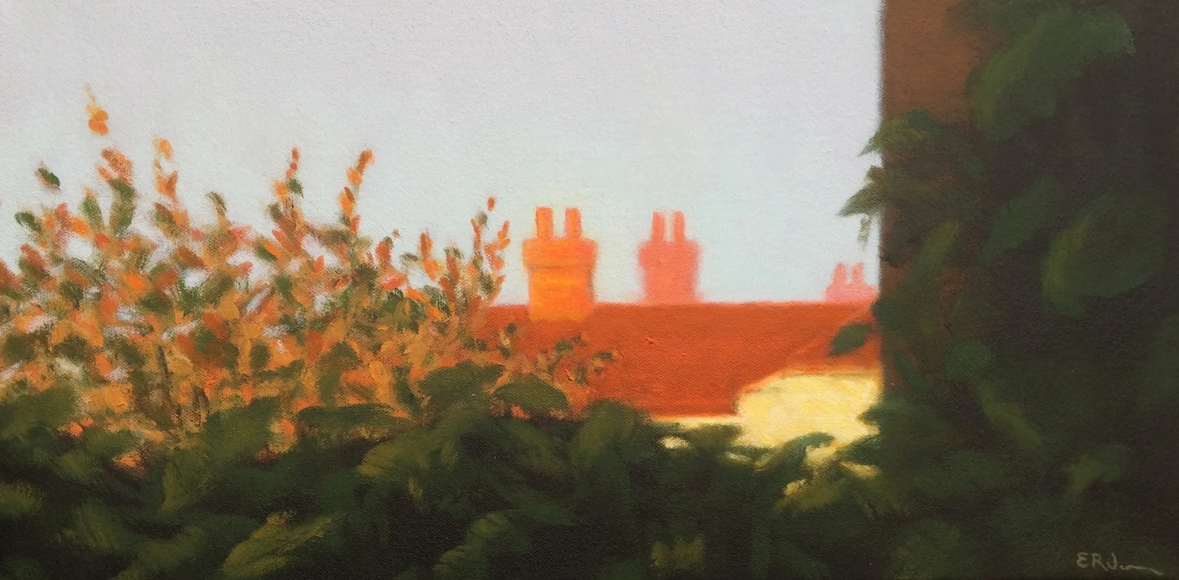 The Neighbours | 2016 | Oil on canvas | 40 x 20cm Cluster C