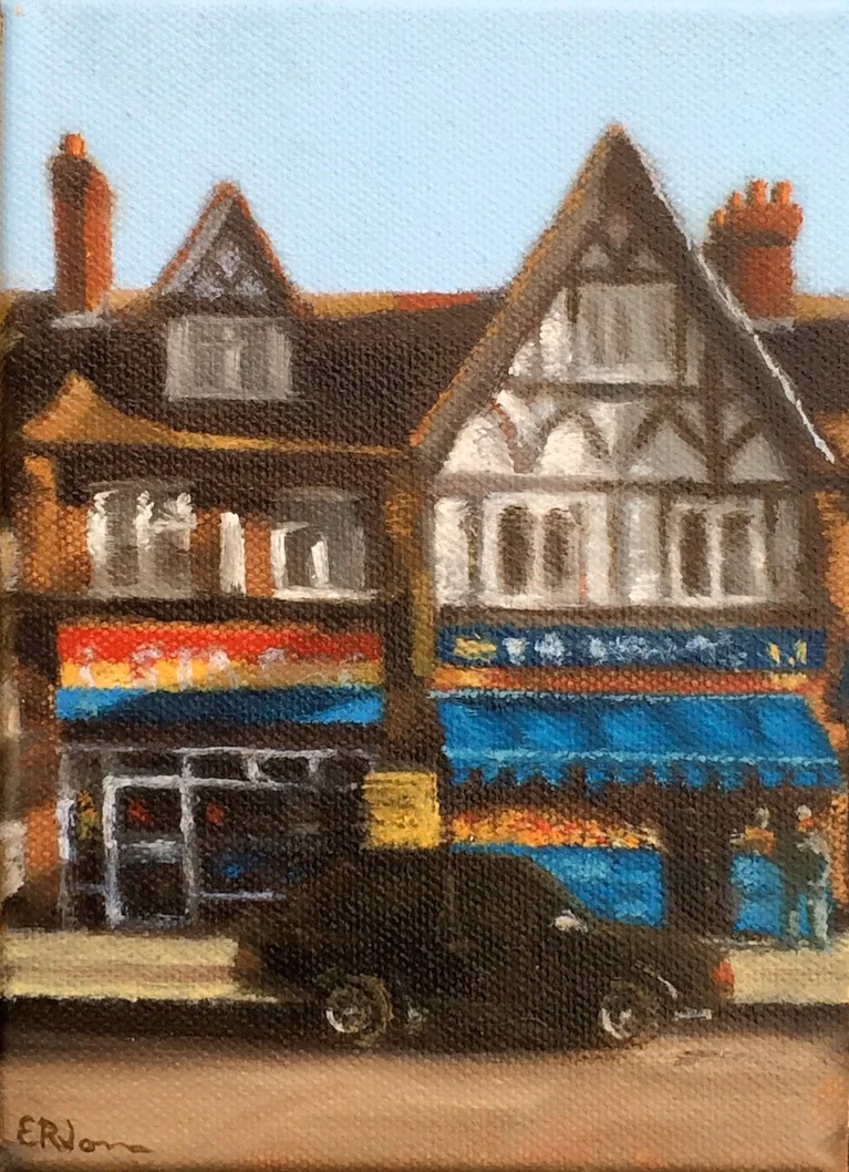 Star Cafe | 2016 | Oil on canvas | 18 x 13cm Cluster D