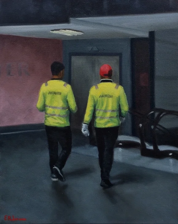 Those Guys Are Always There | 2018 | Oil on canvas *Finalist: The Henry Jones Art Prize 2018