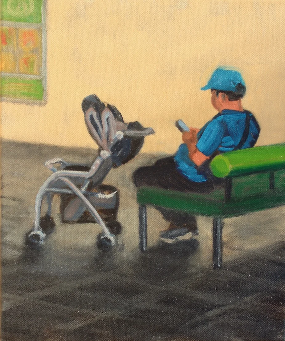 tsk tsk tsk | 2019 | Oil on canvas